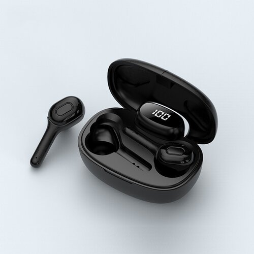 Venisymlis Brezžične ušesne slušalke Bluetooth 5.0 z mikrofonom, etui za polnjenje, stereo, (22102388) Cene