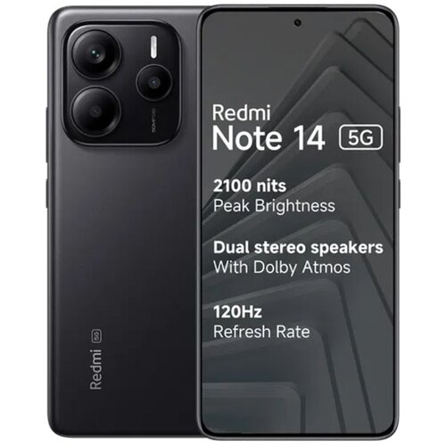  Mobitel Xiaomi Redmi Note 14 6GB 128GB Black Slike