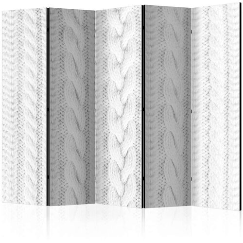  Paravan u 5 dijelova - White Knit II [Room Dividers] 225x172 Cijene