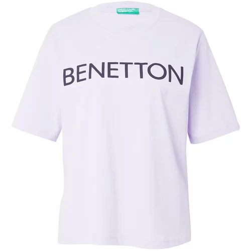 United Colors Of Benetton Majica nočno modra / pastelno lila