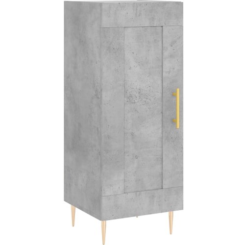 Maison Chic Komoda - Predalnik betonsko siva 34,5x34x90 cm inženirski les, (21721573) Cene