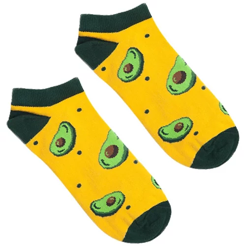 Kabak Unisex's Socks Short Avocado