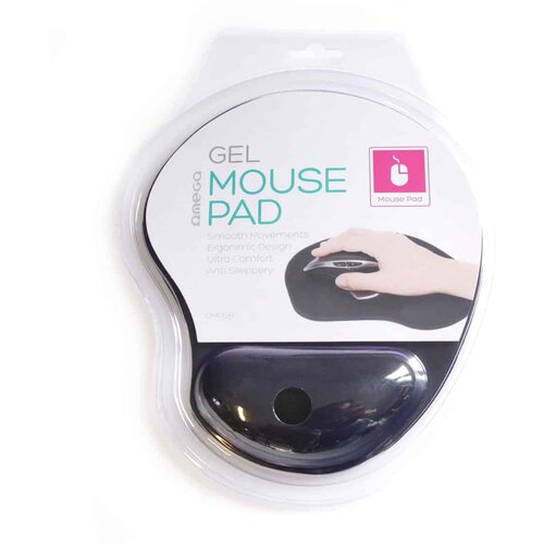 Omega Podloga za miša OMPGB gel crna Slike