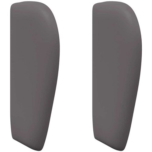  U&amp;scaron;i uzglavlja Siva nijansa 40 x 23 x 6 cm PVC Slike