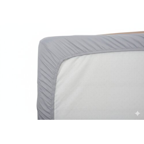 Dormeo Plahta s gumicom siva Energy 90x200 cm Slike