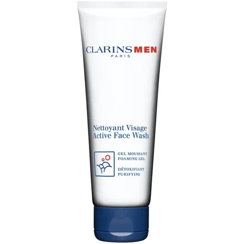 Clarins Men Active Face Wash čistilni penasti gel za moške 125 ml