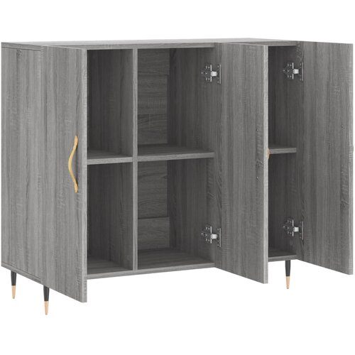  Komoda boja hrasta sonome 90 x 34 x 80 cm konstruirano drvo Slike