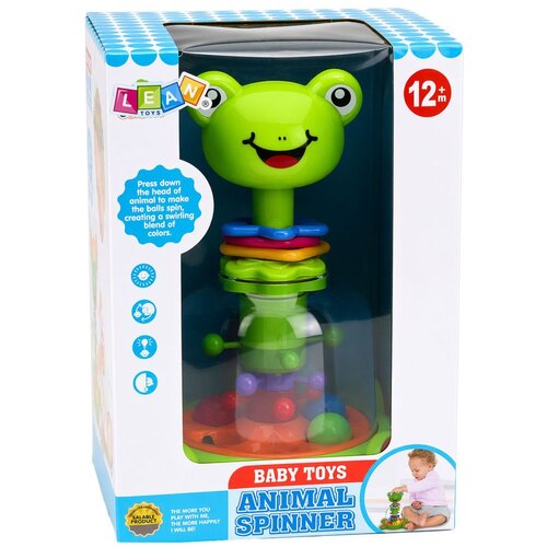  Interaktivni žablji vrtuljak s vrtećim lopticama za bebe Slike