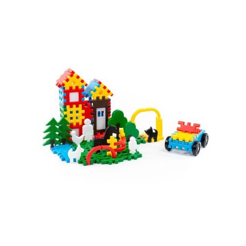 Polesie Konstruktorski set Porodica 120 delova ( SW12050 ) Slike