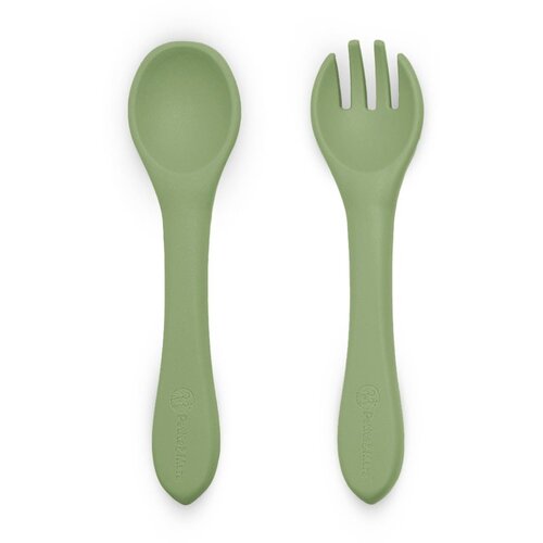 Petite&Mars Take&Match Silicone Cutlery pribor Sweet Pea 6m+ 2 kom Cijene