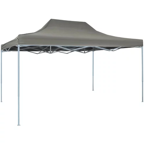  Profesionalni sklopivi šator za zabave 3 x 4 m čelični antracit