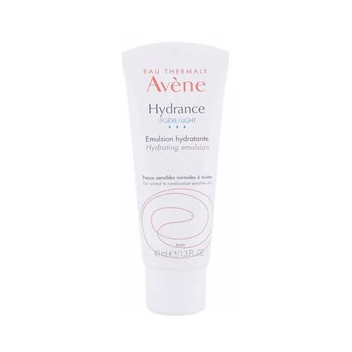 Avene hydrance Light hidratantna emulzija za normalnu, kombiniranu i osjetljivu kožu 40 ml za žene