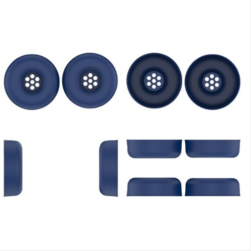 INF Združljivi JBL Tune 520BT naglavni Bluetooth slu&scaron;alke silikonski u&scaron;esni nastavki Blue, (5000088586) Cene