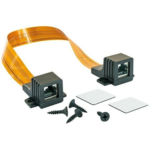 SCHWAIGER Uvodnica za kable za okno RJ45 (RJ45 vtičnica, Dolžina kabla: 29,5 cm) Cene