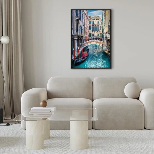  Slika - Holiday Moment (1 Part) Vertical 60x90 U crnom drvenom okviru Cijene