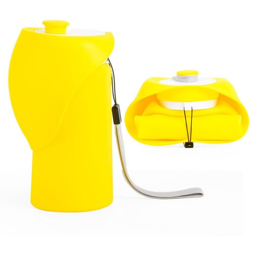 INF 550ml Zložljiva steklenica za vodo za hišne živali - prenosna & neprepustna Yellow, (5000125313) Cene