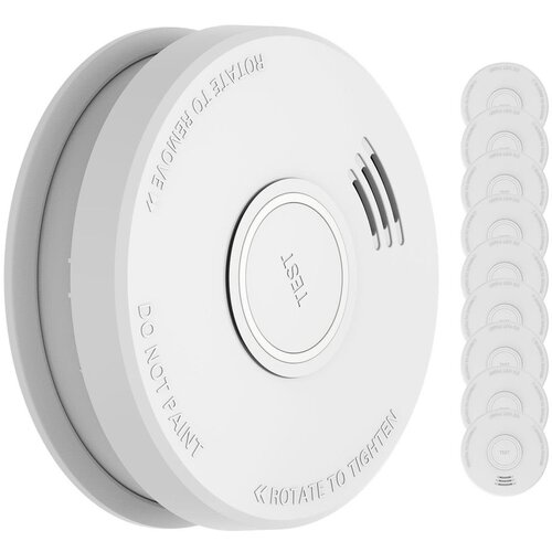  DOF19, detektor dima, plastika, požarni alarm: 85 dB, 9V na baterije Cene