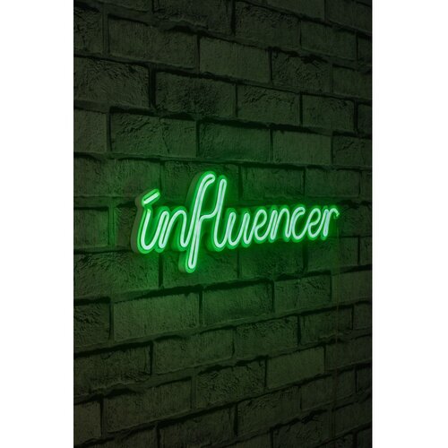 Wallity Dekorativna plastična LED rasveta Influencer Green Cene