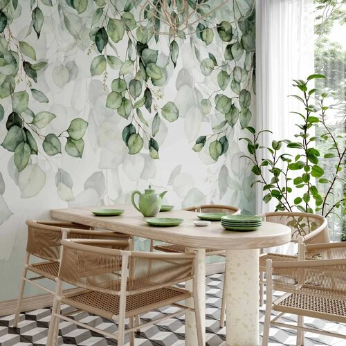  Foto tapeta - Leaves Lightness 450x315 Slike