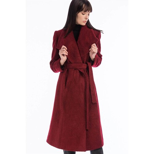 Dewberry Z6385 WOMEN&amp;#039;S COAT-RED Slike