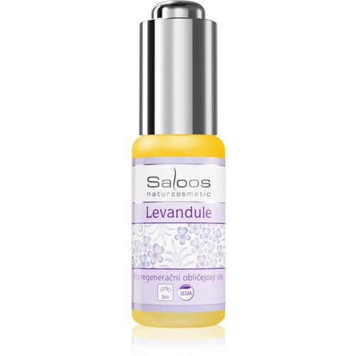 Saloos bio regenerating facial oil lavender 20ml Cene