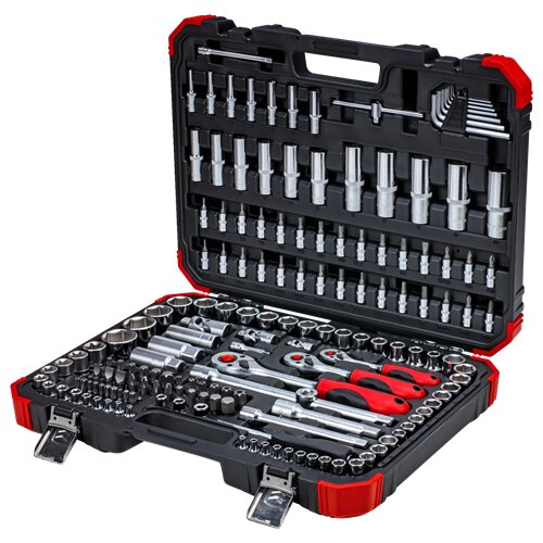 Gedore red Socket Set 1/4 + 3/8 + 1/2 172-pieces Slike