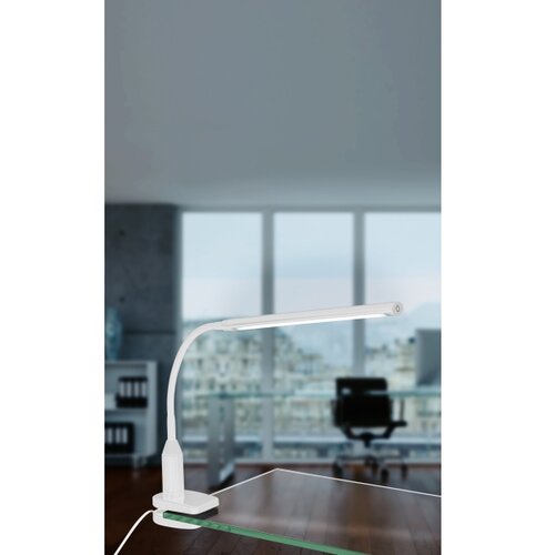Eglo Laroa stona lampa, /1, led, 4,5w, 550lm, s kvač. Na dodir, dimabilna bela Slike