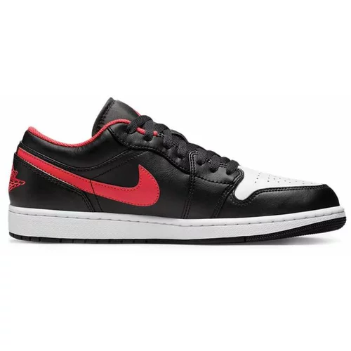 Nike Čevlji Air Jordan 1 Low 553558 063 Black/Fire Red/White