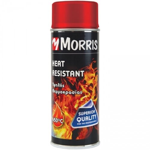 Morris Sprej lak otporan na visoke temperature crveni 400ml Cene