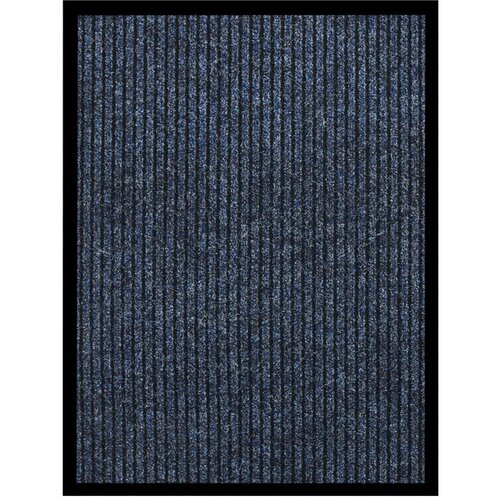vidaXL Predpražnik črtast moder 60x80 cm Cene