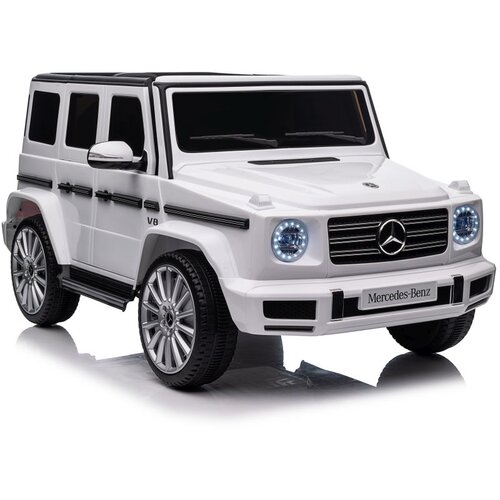  Licencirani auto na akumulator Mercedes G500 4x4 - bijeli Slike