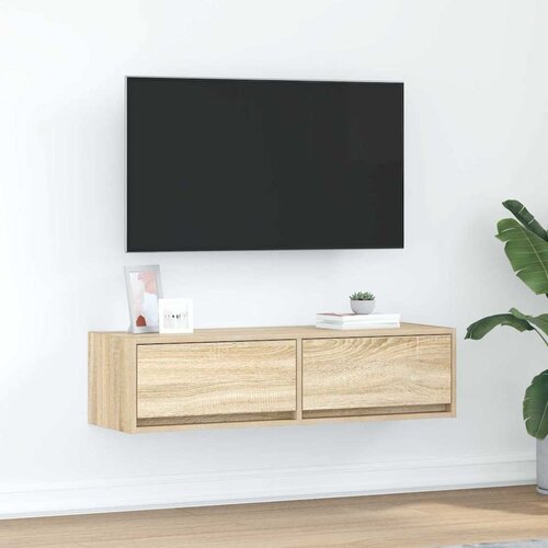 TV ormar sonoma hrast 100 x 31 x 25,5 cm Konstruirano drvo Cene
