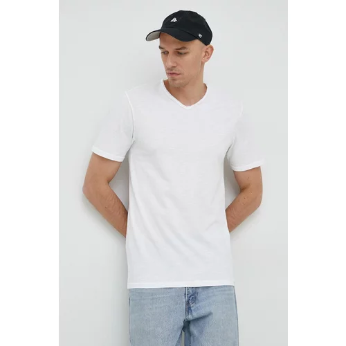 United Colors Of Benetton Pamučna majica boja: bijela, jednobojni model