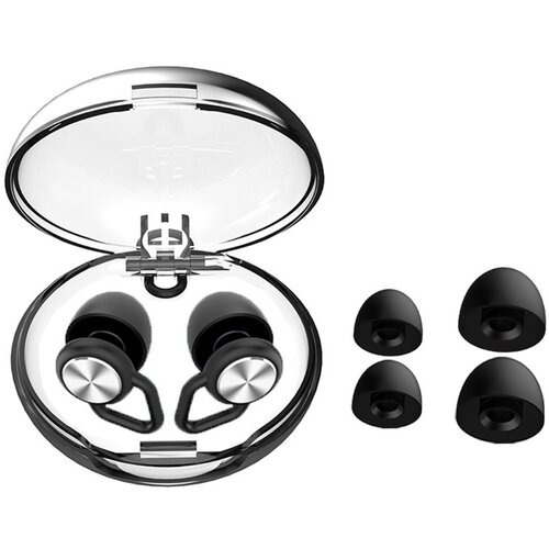 INF Čepi za ušesa za zmanjševanje hrupa - Bullet Head Pro - Rhombus dodatki Black + Silver, (5000116641) Cene