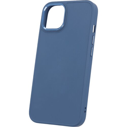 Satin silikonski ovitek za Samsung Galaxy S23 Plus 5G - moder Cene