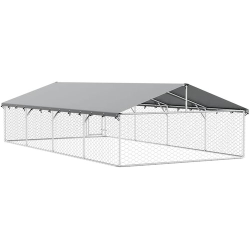 kavez za pse s krovom 600 x 300 x 150 cm Slike