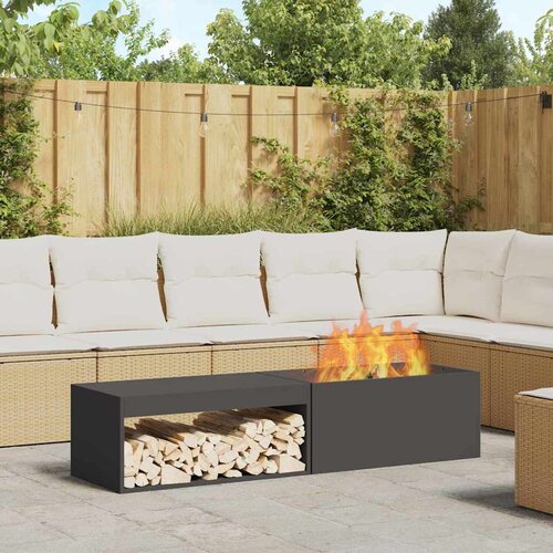 Kamin Crna 160 x 45 x 35 cm Čelik Cijene