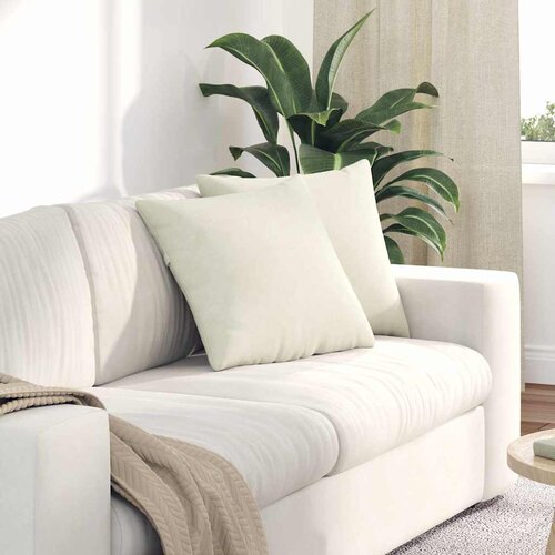  Jastučići za sofu 2 pcs Krema 45 x 45 cm Kordura tekstil Cijene