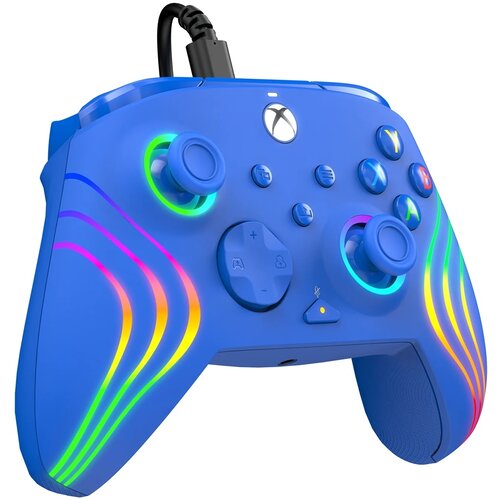 X BOX žični kontroler Afterglow Wave Blue barve Cene