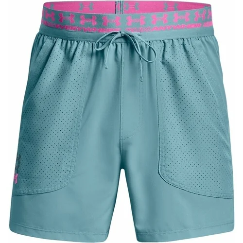 Under Armour Men's UA Run Anywhere Short Still Water/Rebel Pink/Reflective M