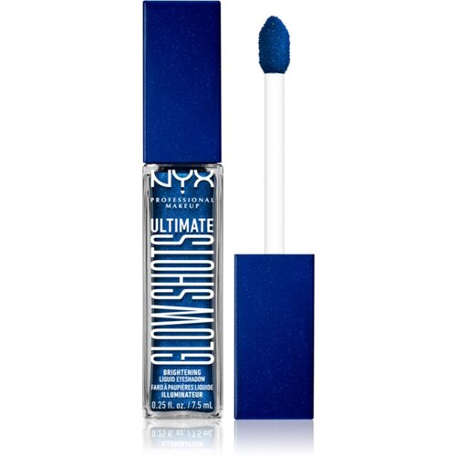 NYX Professional Makeup Ultimate Glow Shots tekuće sjenilo za oči sa šljokicama nijansa 21 Blueberry Bank 7,5 ml Cijene