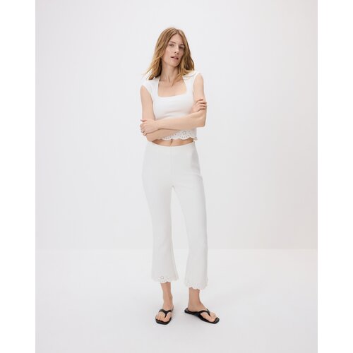 Reserved LADIES` TROUSERS - krem Cijene