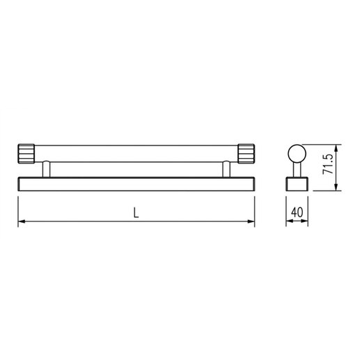 Top Light-LED Kupatilsko osvetljenje za ogledalo TURIA LED/8W/230V IP44 40 cm sjajni hrom Slike