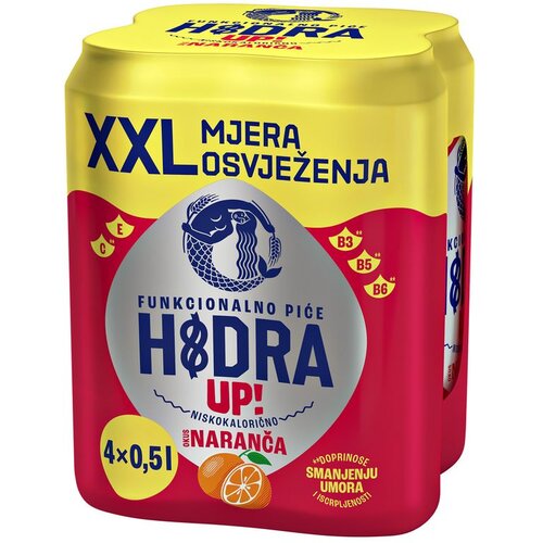 Hidra up naranča lim 0,5L 4PACK XXL Slike