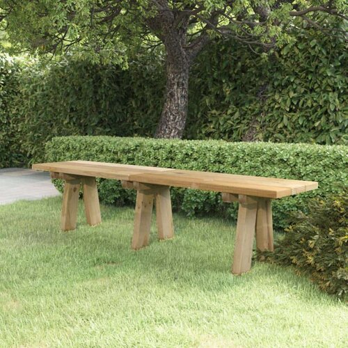 vidaXL Vrtna klupa 160 cm od masivne impregnirane borovine Cene