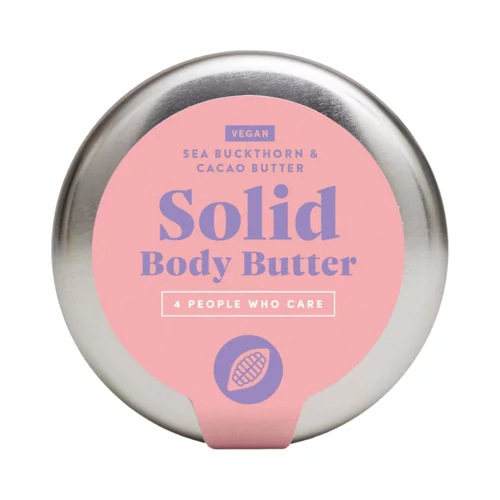 4 People Who Care Solid Body Butter Vegan