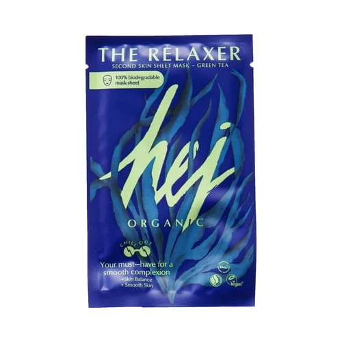 hej Organic the relaxer second skin mask