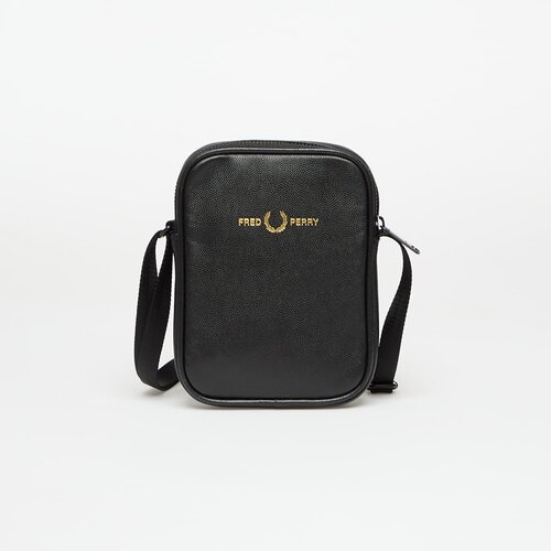 Fred Perry SCOTCHGRAIN LEATHER SIDE BAG Crna Cijene