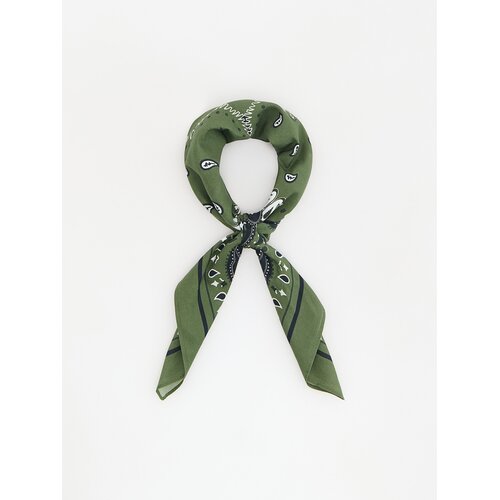 Reserved Pamučna bandana - zelena Cijene
