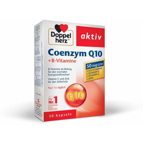Queisser Pharma kompleks sa koenzimom Q10 50mg i b vitaminima 30/1 105922 Slike